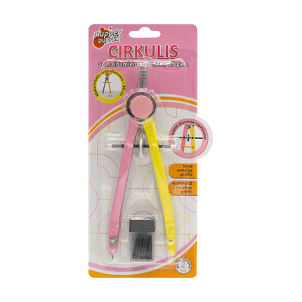 Cirkulis ar maināmiem grafitiem 19 gab.