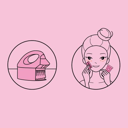 Kosmētikas sūklis, Lovely, dažādi veidi