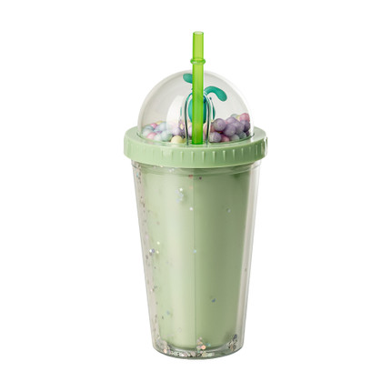 Glāze ar salmiņu, 450 ml