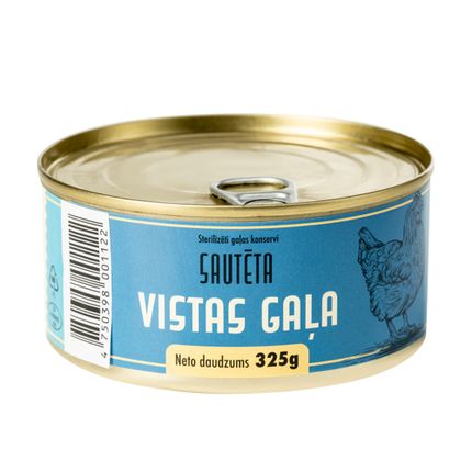 Sautēta vistas gaļa, 325 g