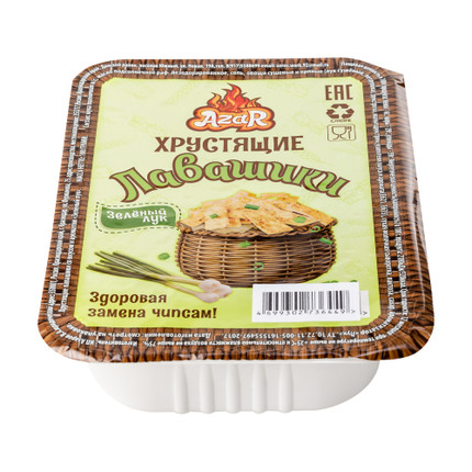 Kraukšķīgi lavaša čipši, 100 g, dažādas garšas