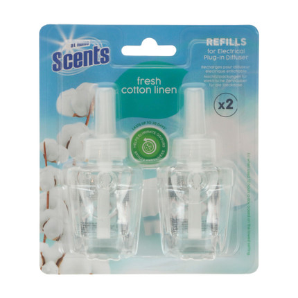 Elektriskā gaisa atsvaidzinātāja rezerve Scents, 2x19 ml