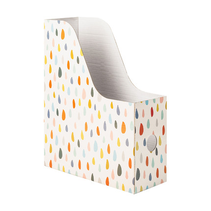 Vertikāls dokumentu bokss no kartona, 2 gab.