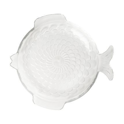 Stikla šķivis, zivis