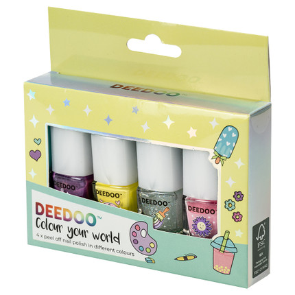 Bērnu nagu laka 4x5 ml Peel Off