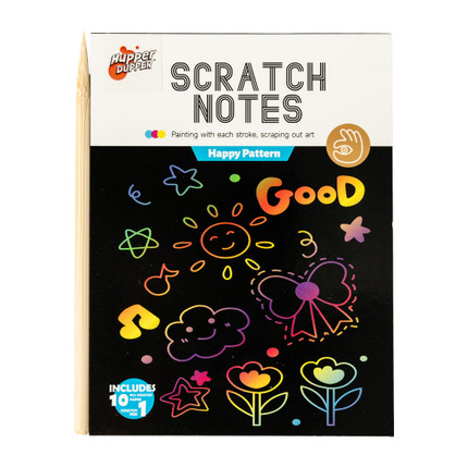 Scratch-art blociņš, 10 lapas, 14х10 cm