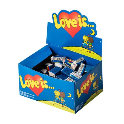 Košļājamā gumija Love is, dažādi veidi 4,2g