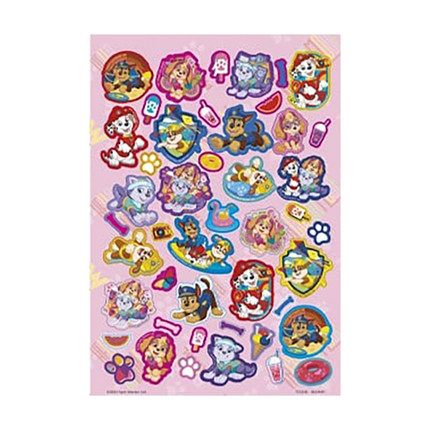 Uzlīmju grāmata "Ķepu patruļa", A5 8 lpp.