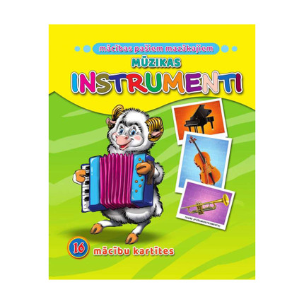 Apmācību kartiņas pašiem mazākajiem, dažādi veidi