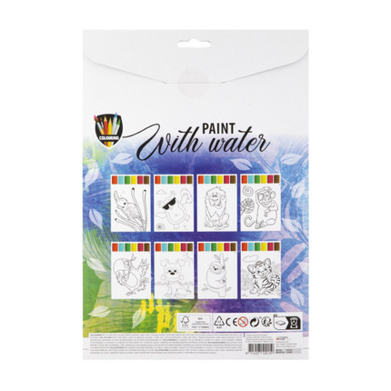 Grāmata Krāso ar ūdeni, A4, 8 lp. + 1 otiņa