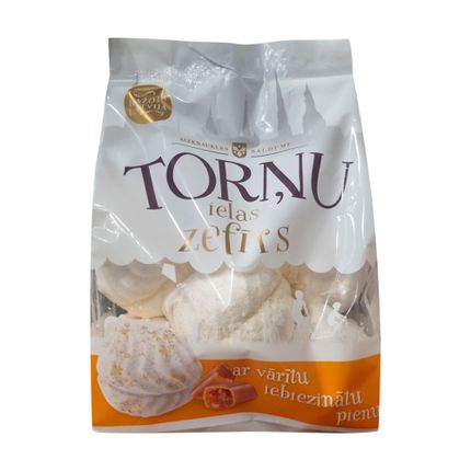 Torņu ielas zefīrs ar vārītu iebiezinātu pienu, 250 g