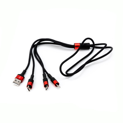 Hoco 3in1 USB/USB-C /MicroUSB 1 m