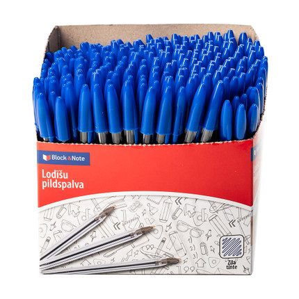 Lodīšu pildspalva Block&Note, zila