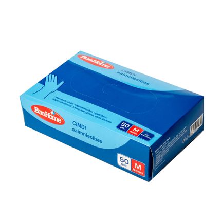 Vienreizējie cimdi, 50 gab.