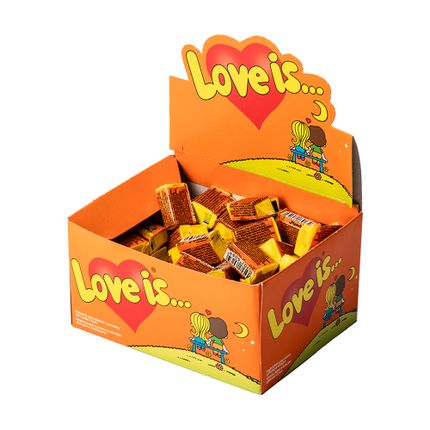 Košļājamā gumija Love is, dažādi veidi 4,2g