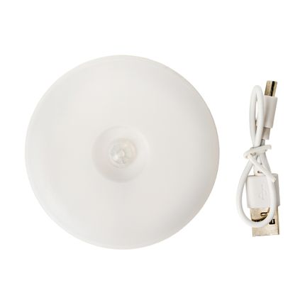 Nakts lampa ar kustības sensoru, apaļš