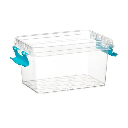 Plastmasa kaste ar vāku, 1,6 l