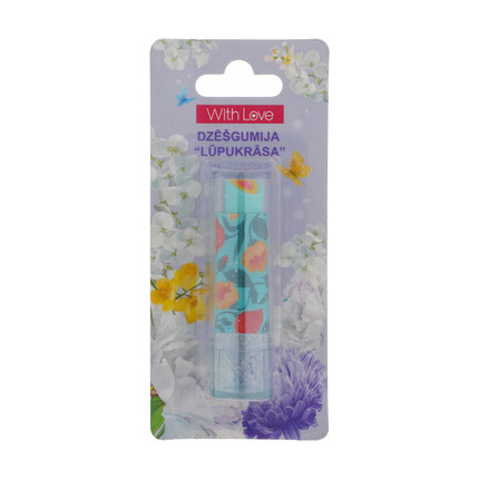 Dzēšgumija lūpu krāsas formā