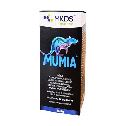 Lietošanai gatava ēsma - graudi Mumia, MKDS innovation, 150 g
