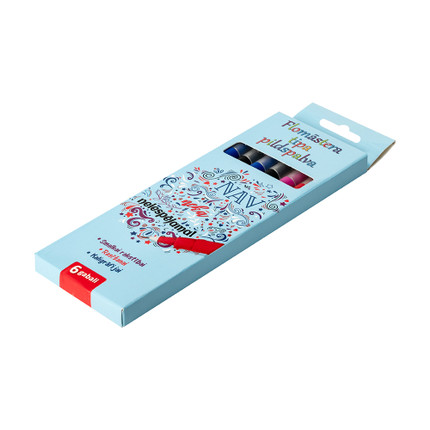 Kapilāra pildspalva, 6 gab.