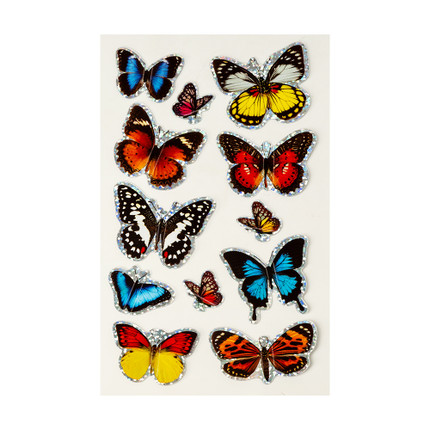 Dekoratīvās uzlīmes, 9.9x23 cm