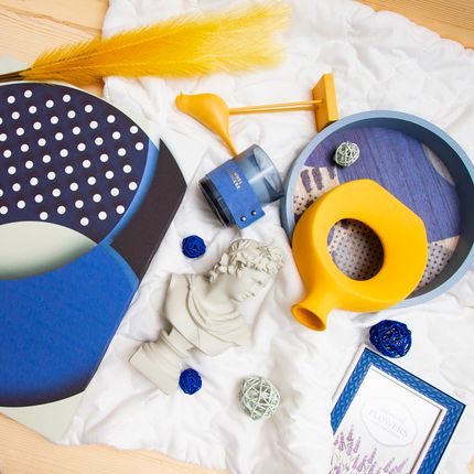 Dekoratīva paplāte, dažādi veidi