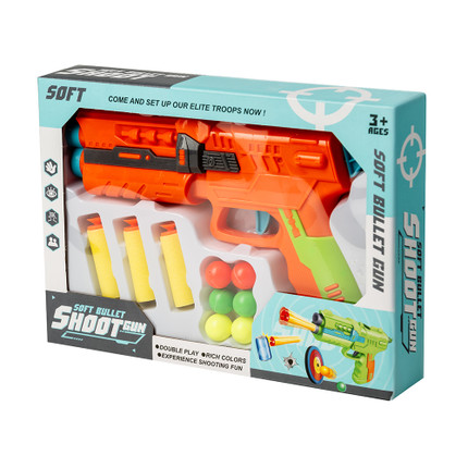 Pistole ar lodēm un bumbiņām