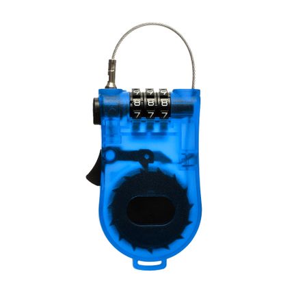 Kodu slēdzene ar izvelkamo trosi, 108 cm, dažādi veidi