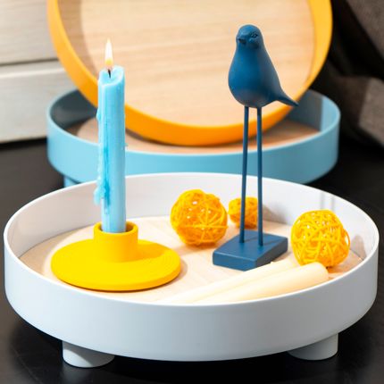 Dekoratīva paplāte, dažādi veidi