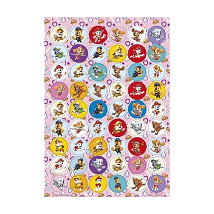 Uzlīmju grāmata "Ķepu patruļa", A5 8 lpp.