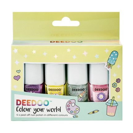 Bērnu nagu laka 4x5 ml Peel Off