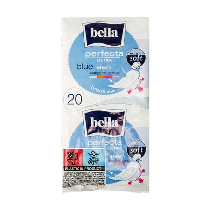 Higiēniskās paketes Bella, Perfecta Blue, 20 gab.