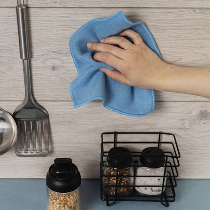 Lupatiņas uzkopsanai Bon Home, 30x20 cm, 4 gab., dažādi veidi