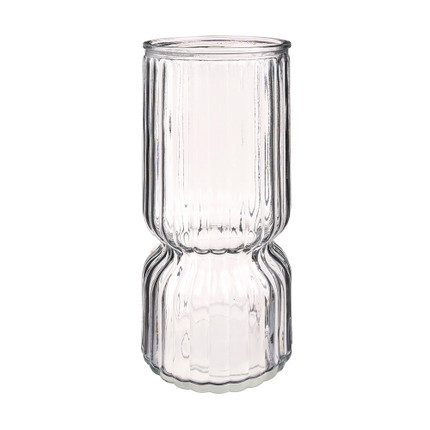Stikla vāze, 11x24.5 cm