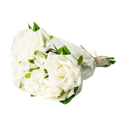 Mākslīgo ziedu pušķis, 25 cm