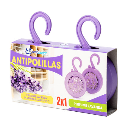 Pretkožu skapju atsvaidzinatājs Lavanda, 2gab.