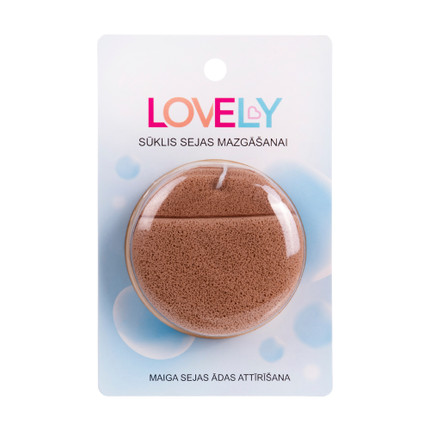 Sejas mazgāšanas sūklis, apaļš 6 cm