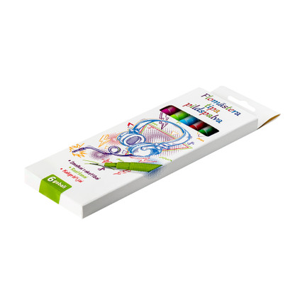 Kapilāra pildspalva, 6 gab.