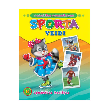 Apmācību kartiņas pašiem mazākajiem, dažādi veidi