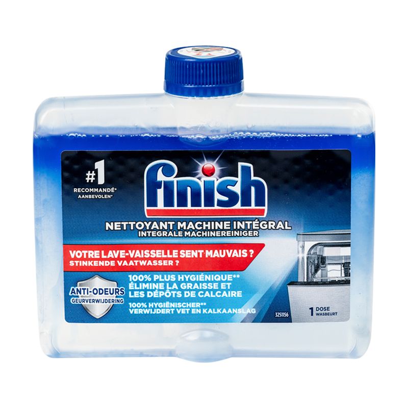 Tīrīšanas līdzeklis trauku mazgājamām mašīnām Finish, 250 ml