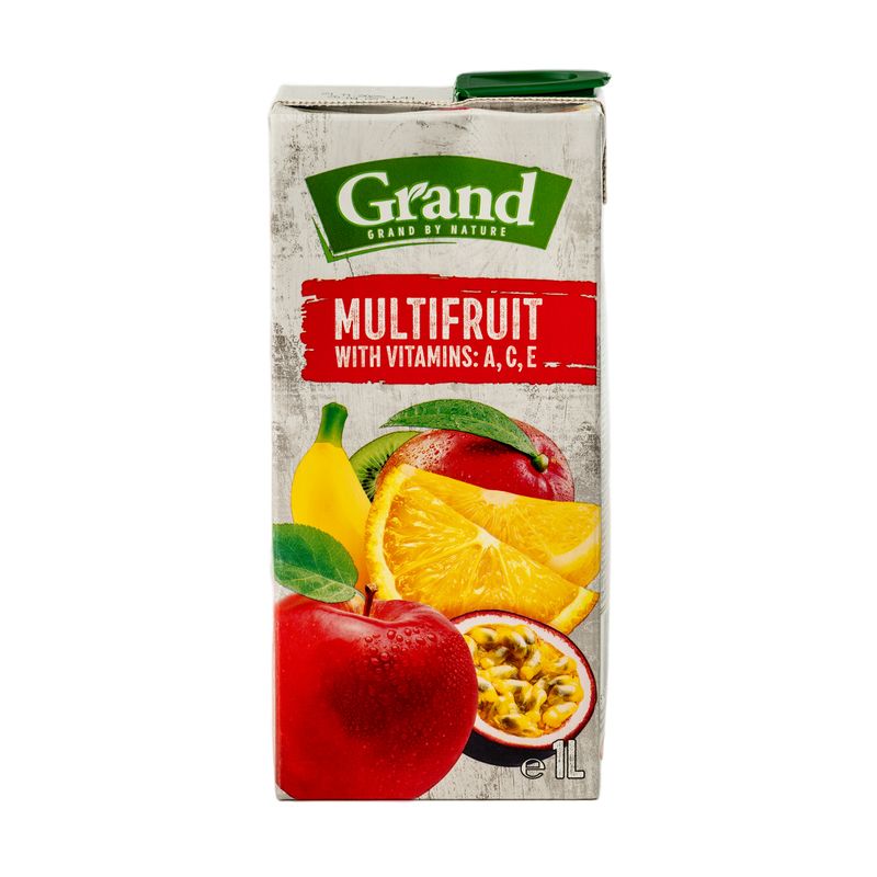 Sulas dzēriens GRAND multiaugļu, 1 l