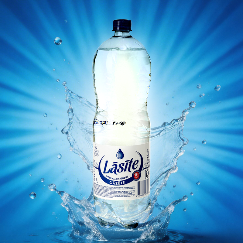Dzeramais ūdens Lāsīte gāzēts 2L