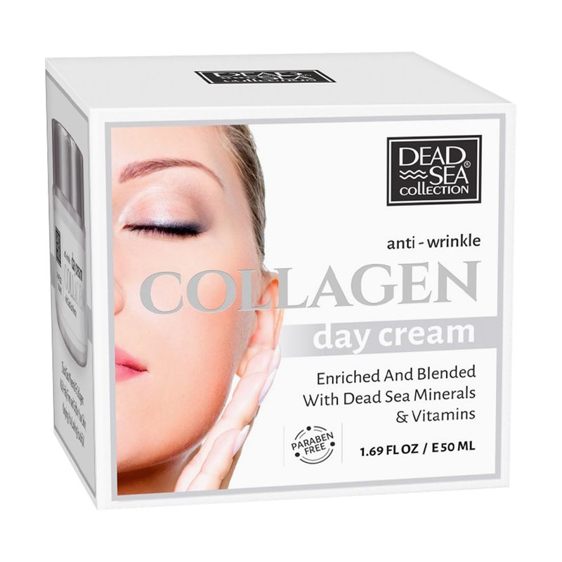 DSC Hyaluronic Acid Atjaunojošs dienas sejas krēms ar hialuronskābi un Nāves jūras minerāliem, 50 ml