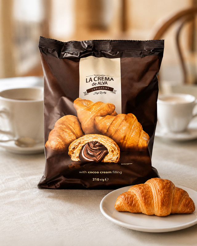 Mini kruasāni ar pildījumu, 210 g, dažādas garšas