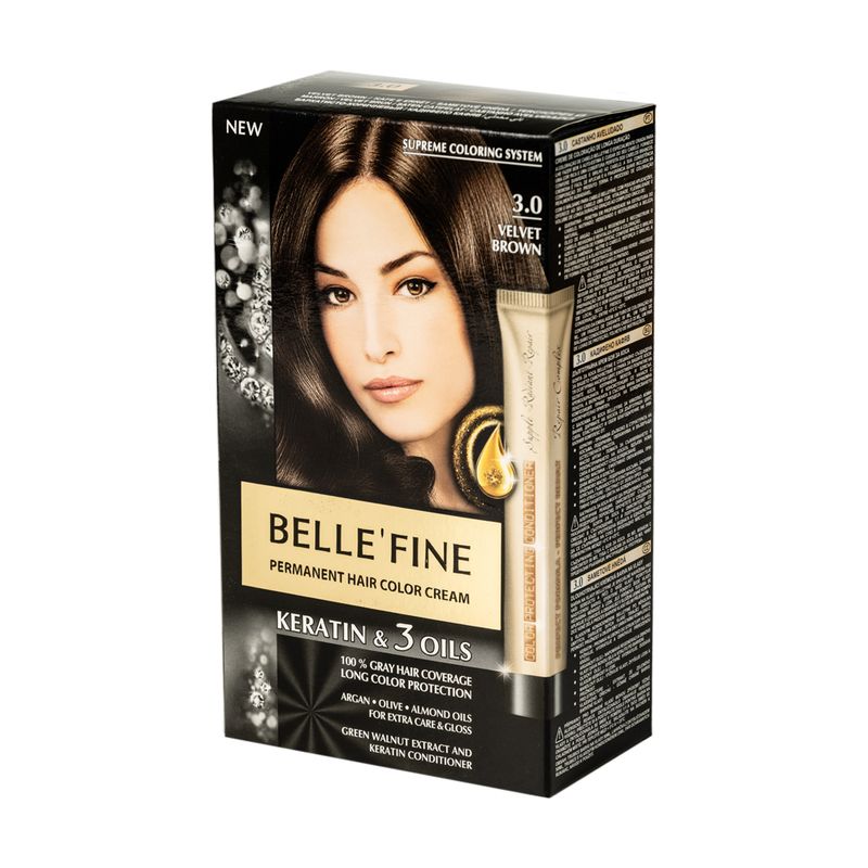 Matu krēmkrāsa  LA BELLA,  dažādi toņi