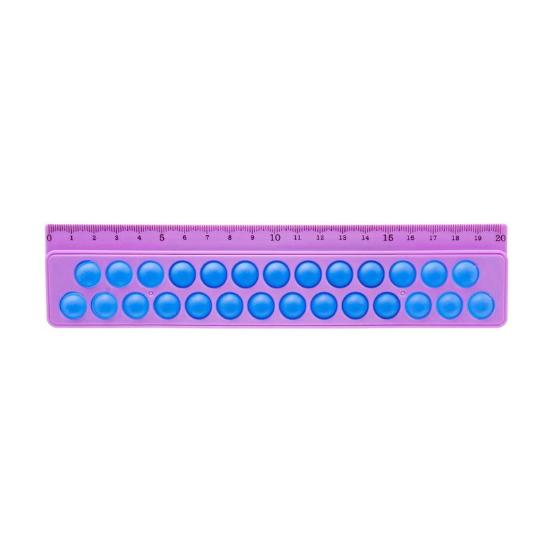 Pop it lineāls, Hupper Dupper, 20 cm, dažādas krāsas