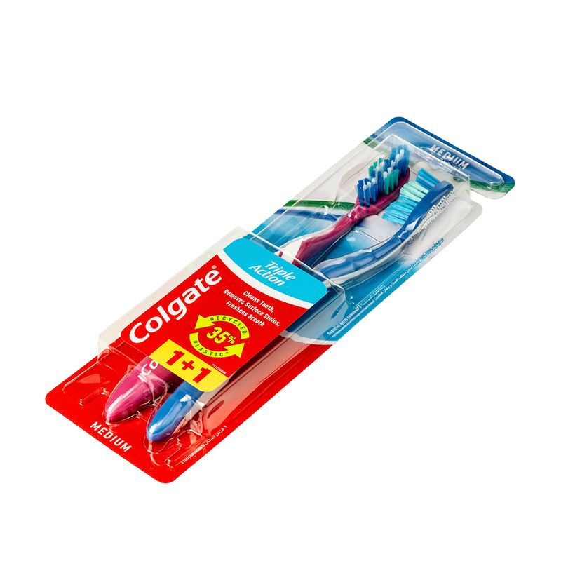 Zobu birste, Colgate Triple Action, 2 gab.