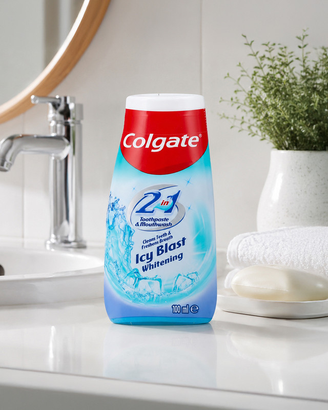 Balinoša zobu pasta Colgate 2in1, 100 ml