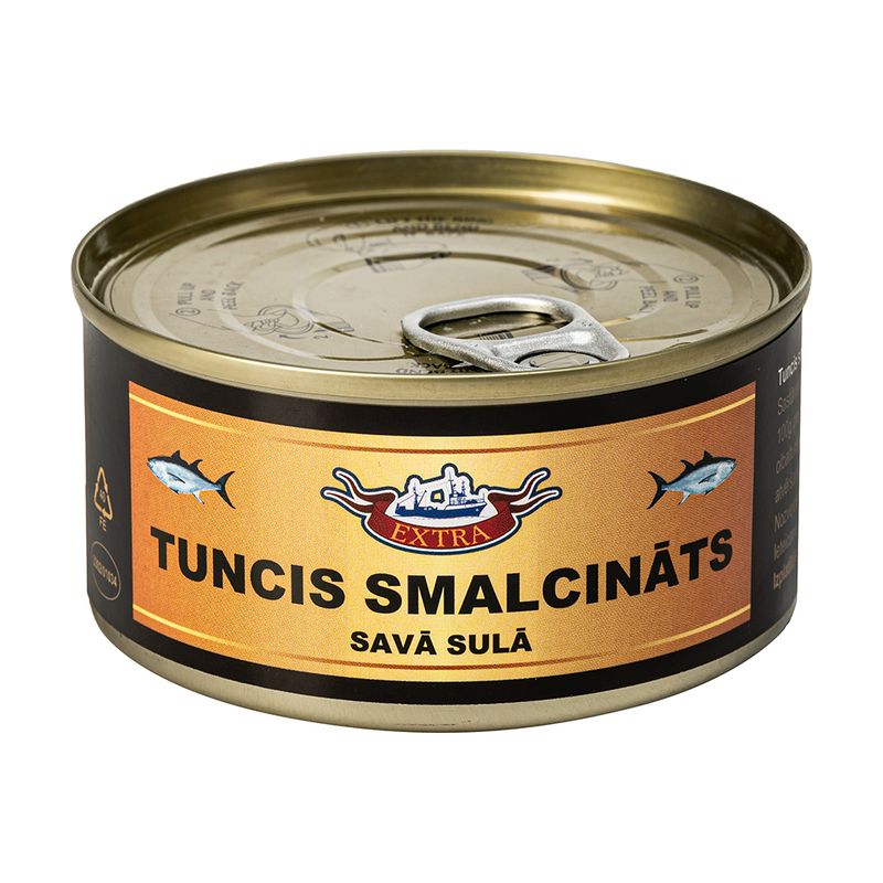 Tuncis smalcināts sava sulā, 185 g