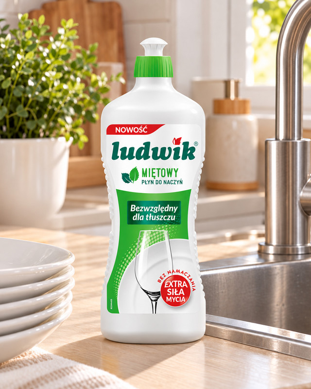 Trauku mazgāšanas līdzeklis Ludwik, dažādi veidi, 900 g